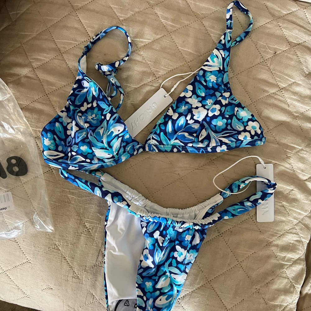 Bright Swimwear Midnight Bloom Bikini Set